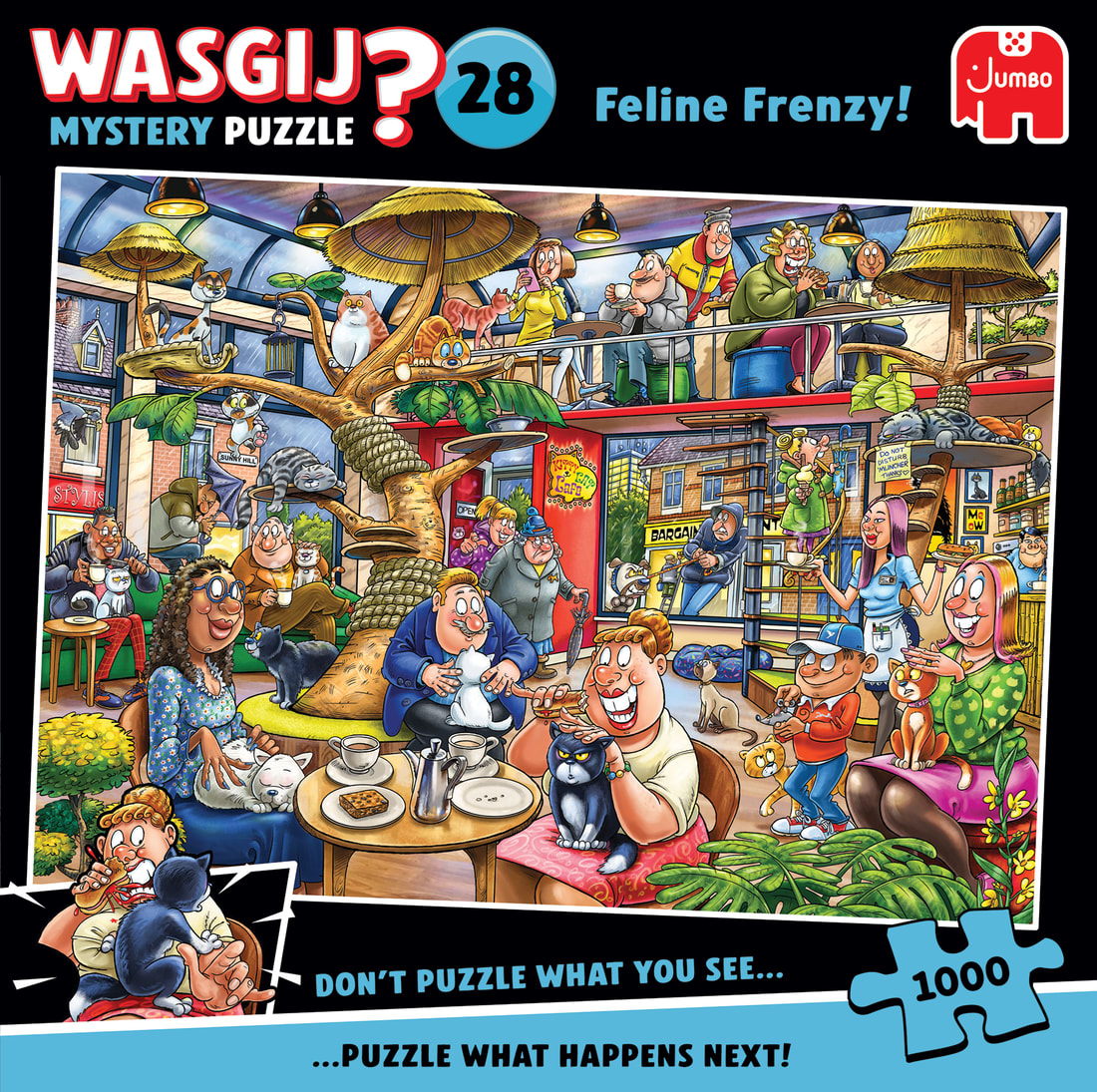 Wasgij Mystery 28: Feline Frenzy!