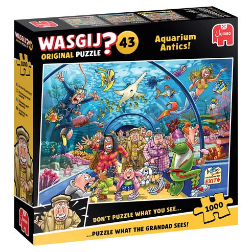 Wasgij Original 43: Aquarium Antics! Cartoon