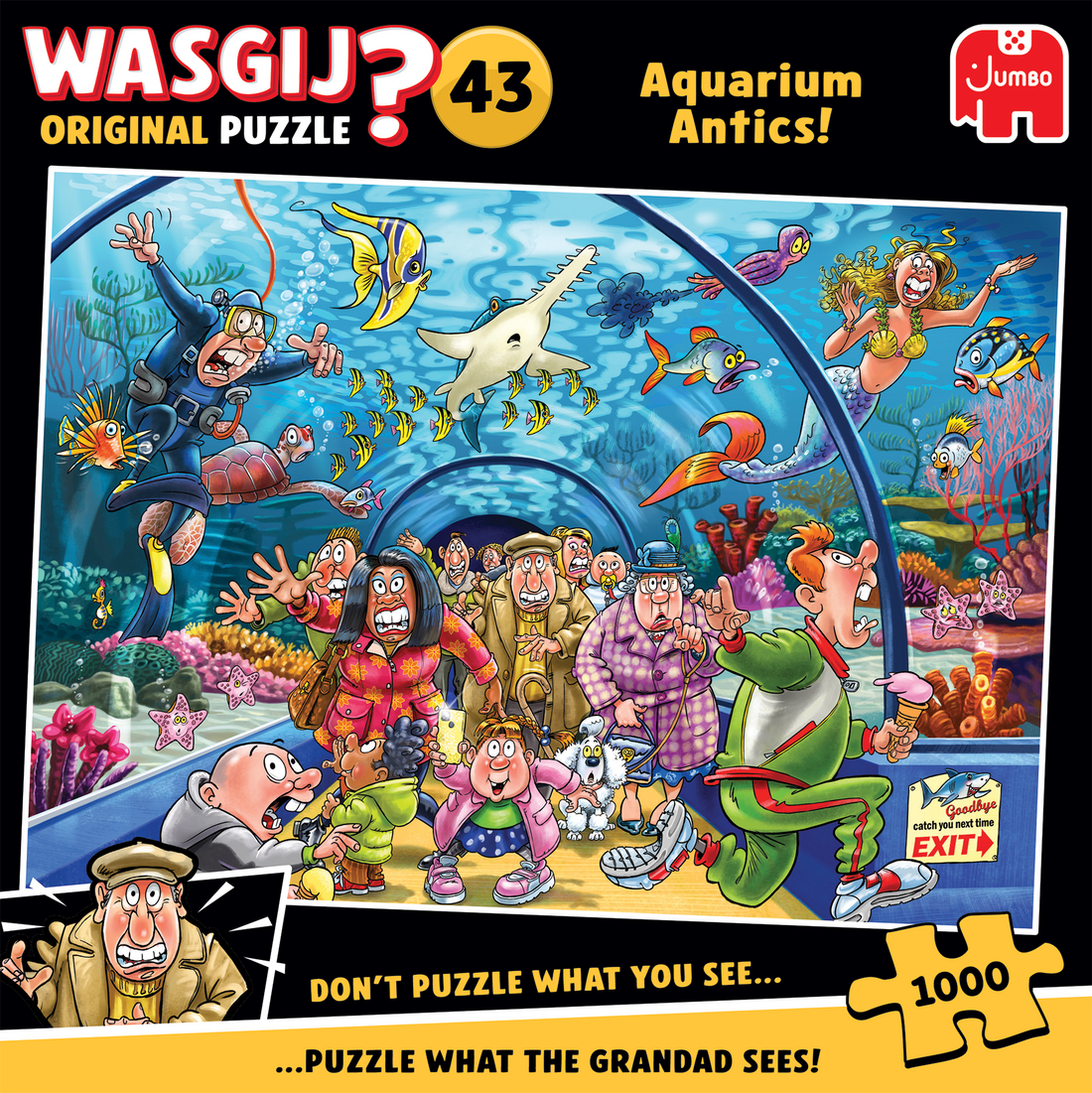 Wasgij Original 43: Aquarium Antics!