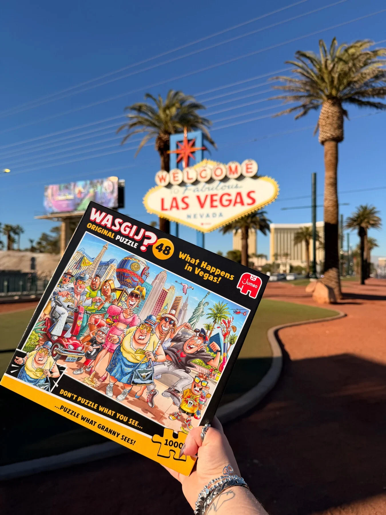 Wasgij Original 48: What Happens In Vegas!