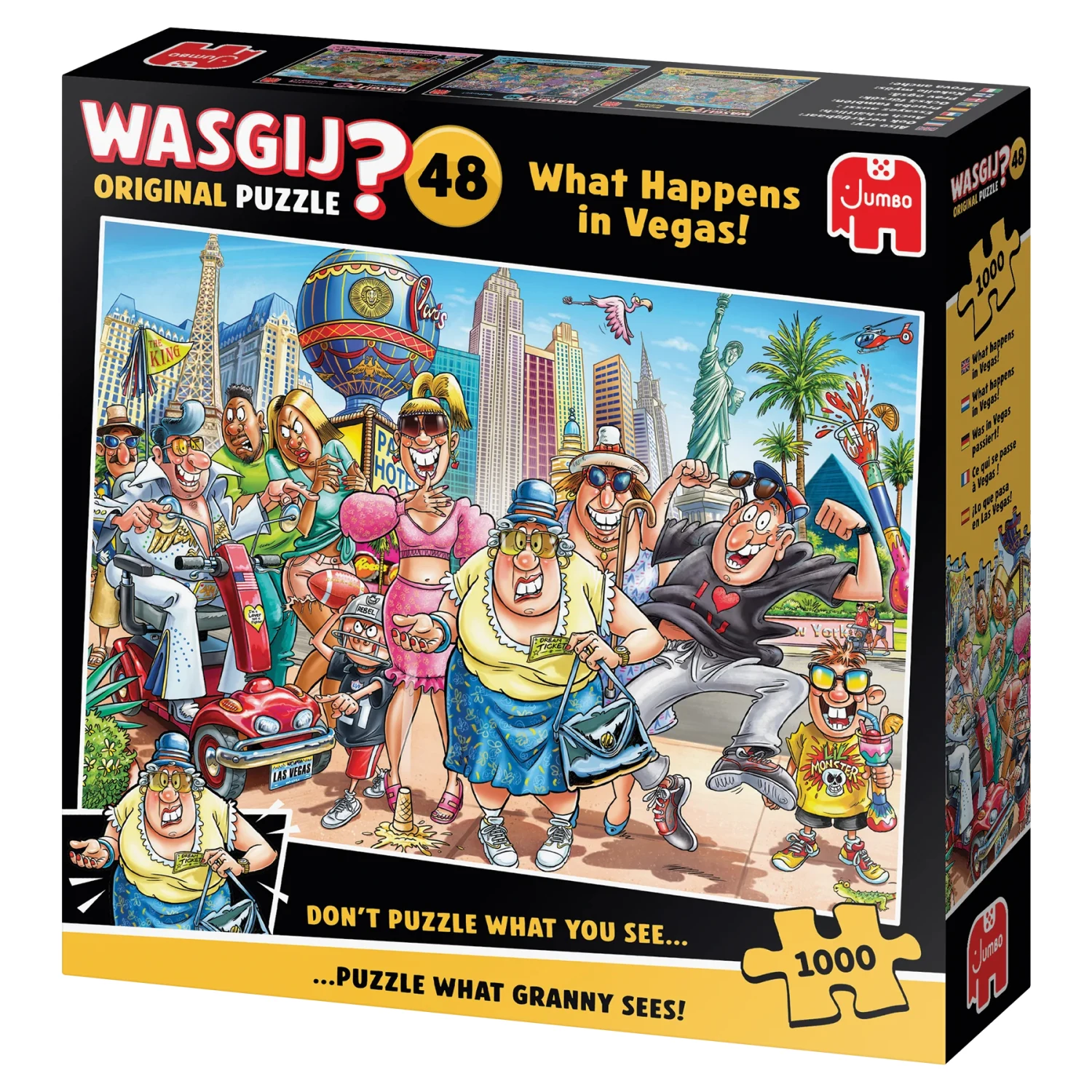 Wasgij Original 48: What Happens In Vegas!