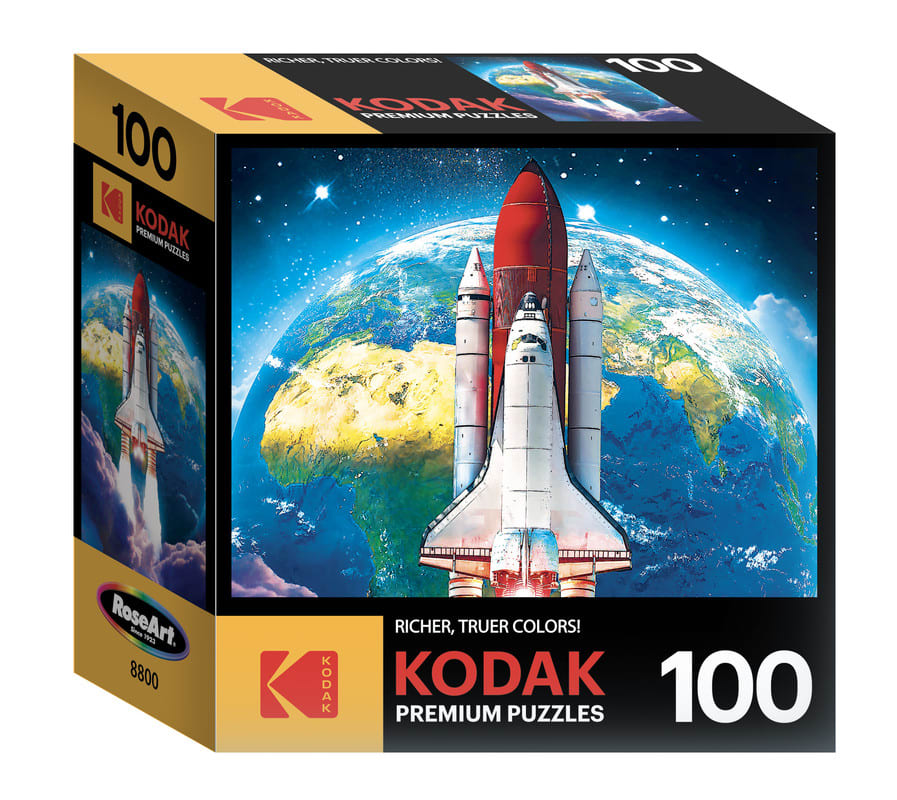 Space Shuttle Launch In Space