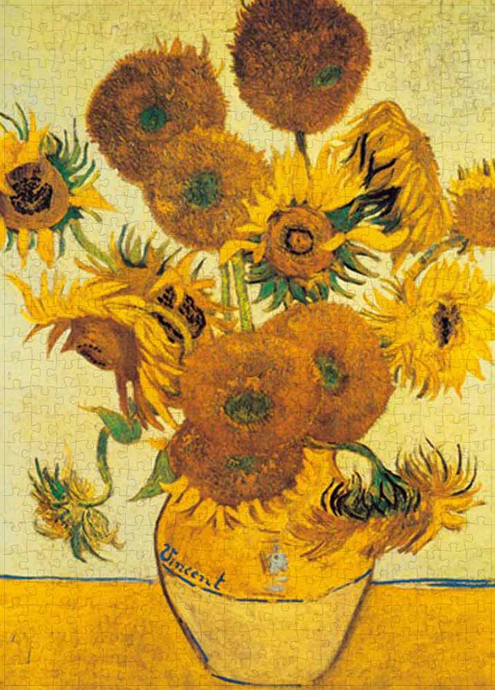 Van Gogh - The Sunflower Flower & Garden Jigsaw Puzzle