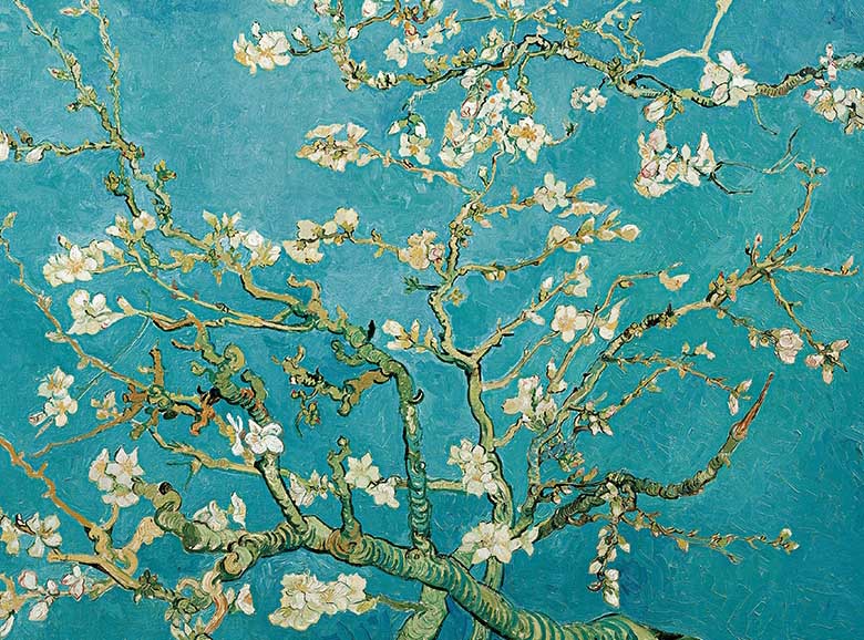Almond Blossom Spring Jigsaw Puzzle