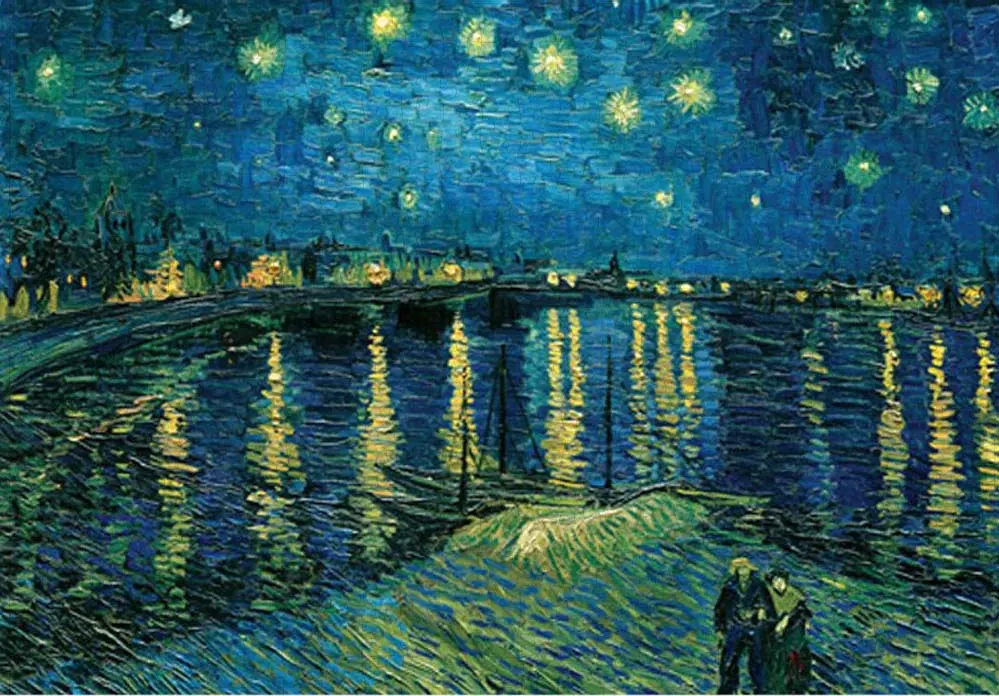 Starry Night Rhone River Fine Art
