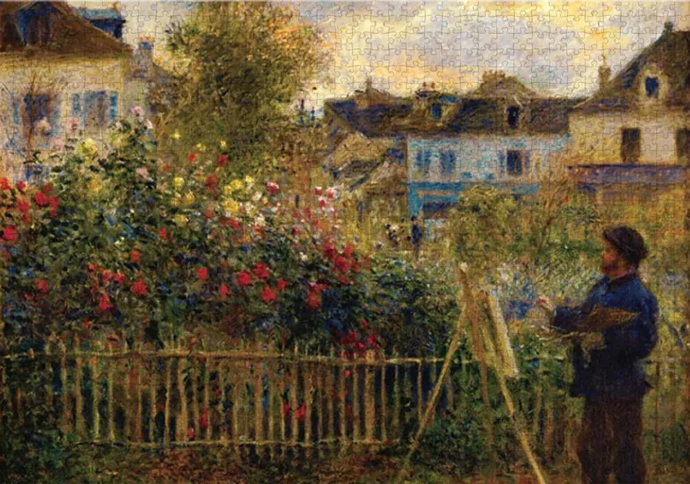 Monet Garden Fine Art