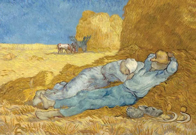 La Meridienne Ou La Siesta Fine Art