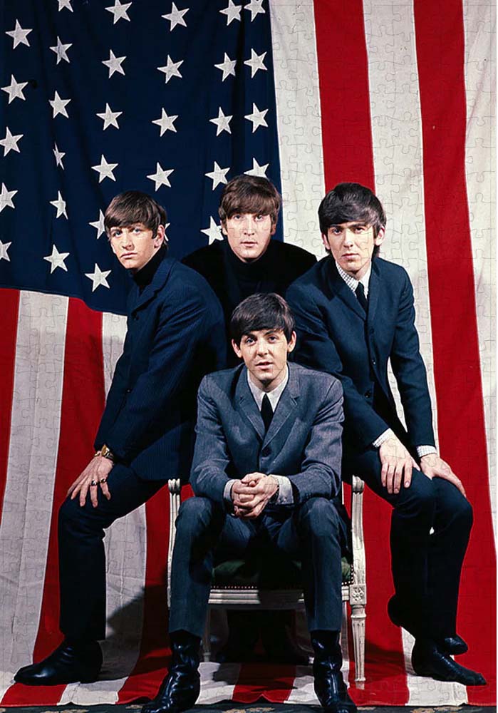 The Beatles In America Famous People Jigsaw Puzzle