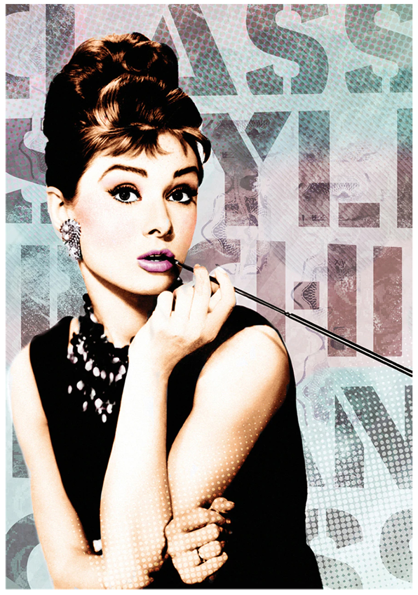 Audrey Hepburn 1 Famous People Jigsaw Puzzle