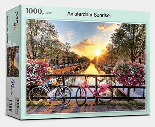 Amsterdam Sunrise Morning Travel Jigsaw Puzzle