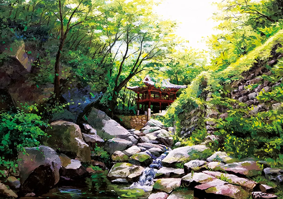Road To Seonunsa Asian Art