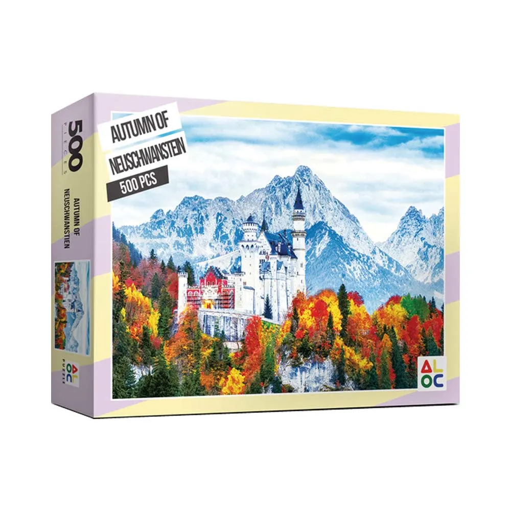 Neuschwanstein Castle in Fall