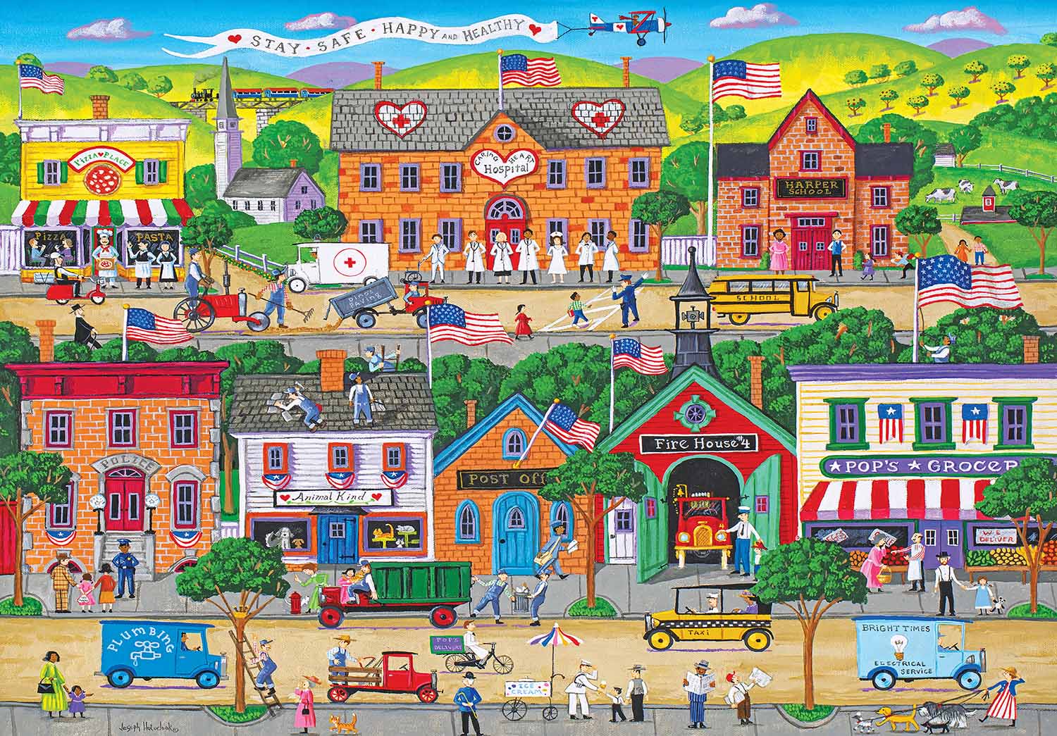 Hometown Heroes Countryside Jigsaw Puzzle