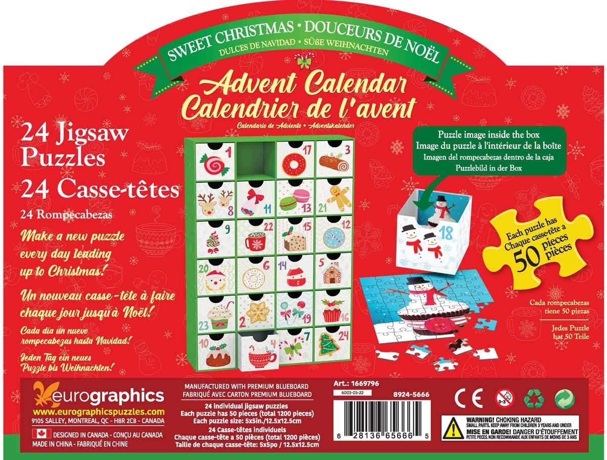 Advent Calendar Christmas Sweets
