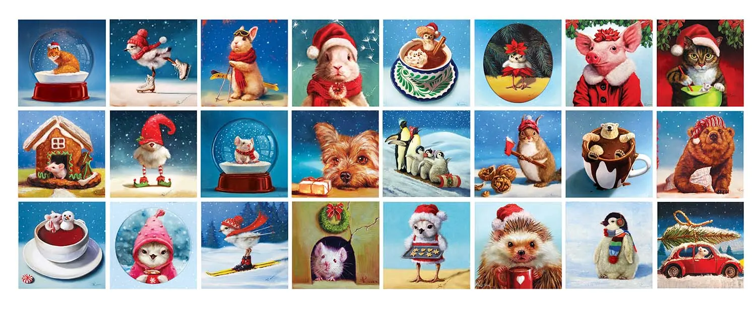 Advent Calendar Funny Animals