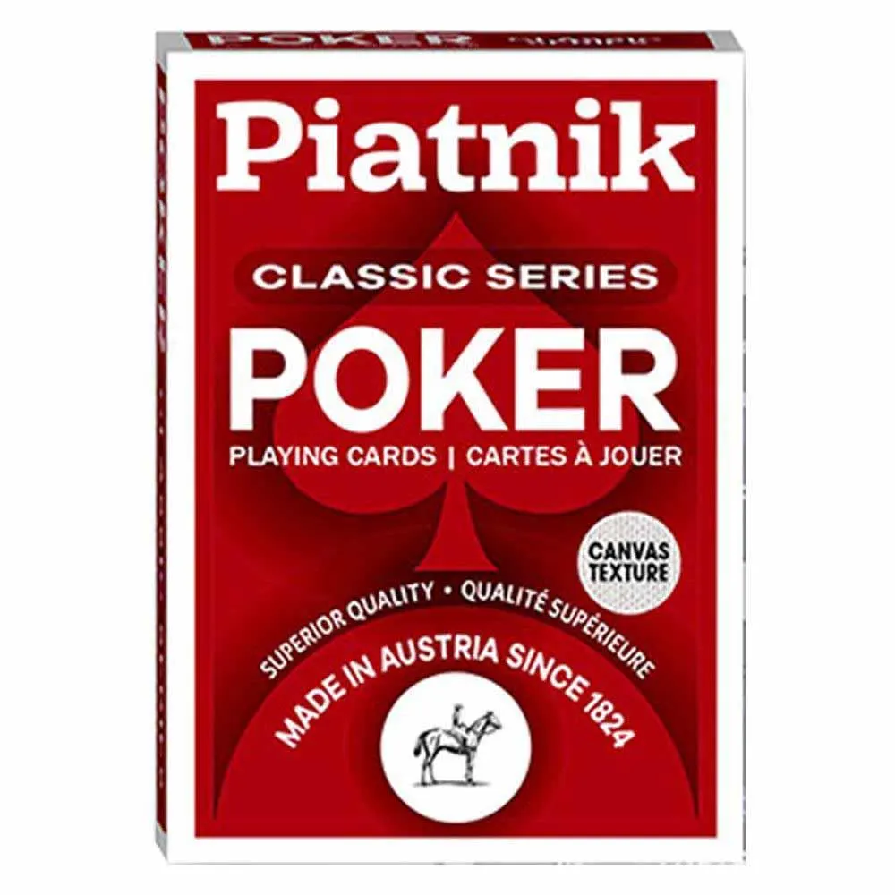 Classic Series Poker Playing Cards - Color Varies