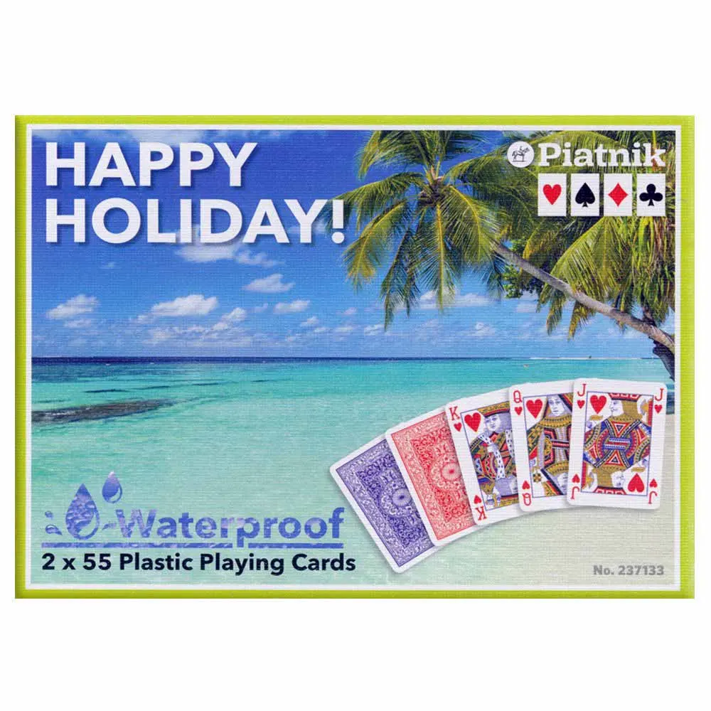 Double Deck Playing Cards Happy Holidays