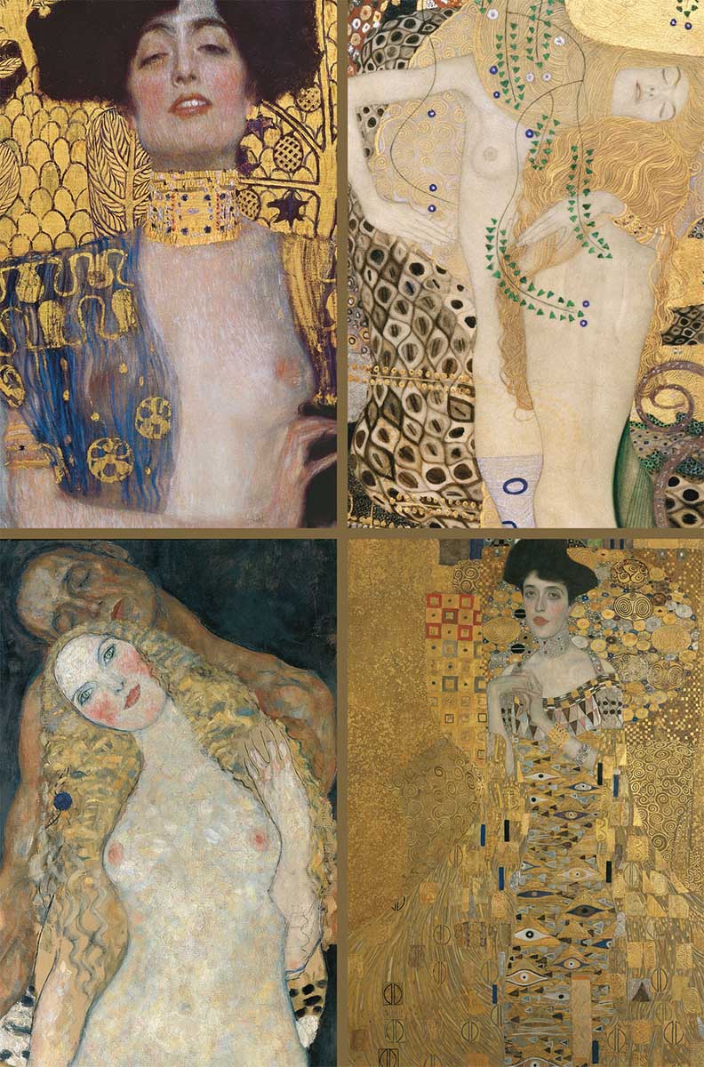 Klimt Collection Contemporary & Modern Art Jigsaw Puzzle
