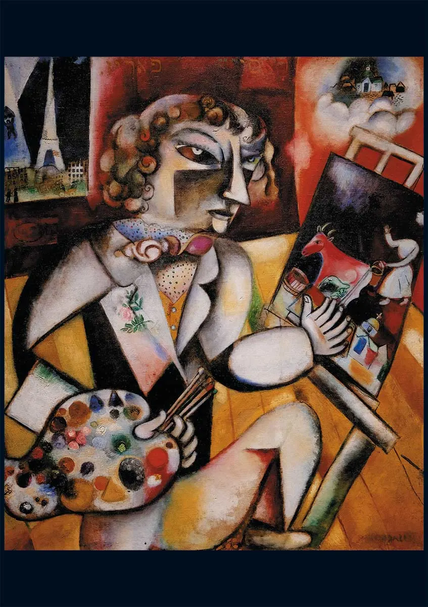 Chagall Self Portrait Contemporary & Modern Art