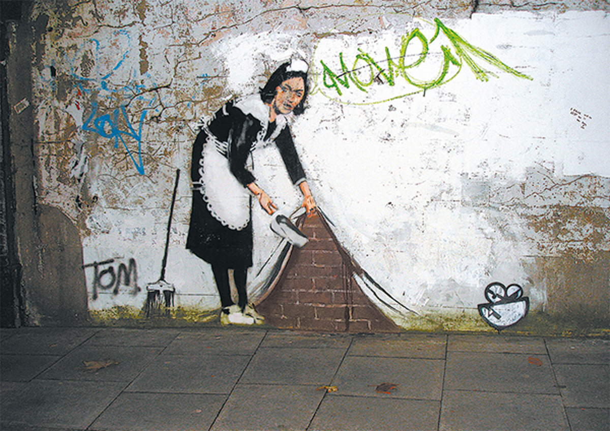 Banksy Maid People Jigsaw Puzzle