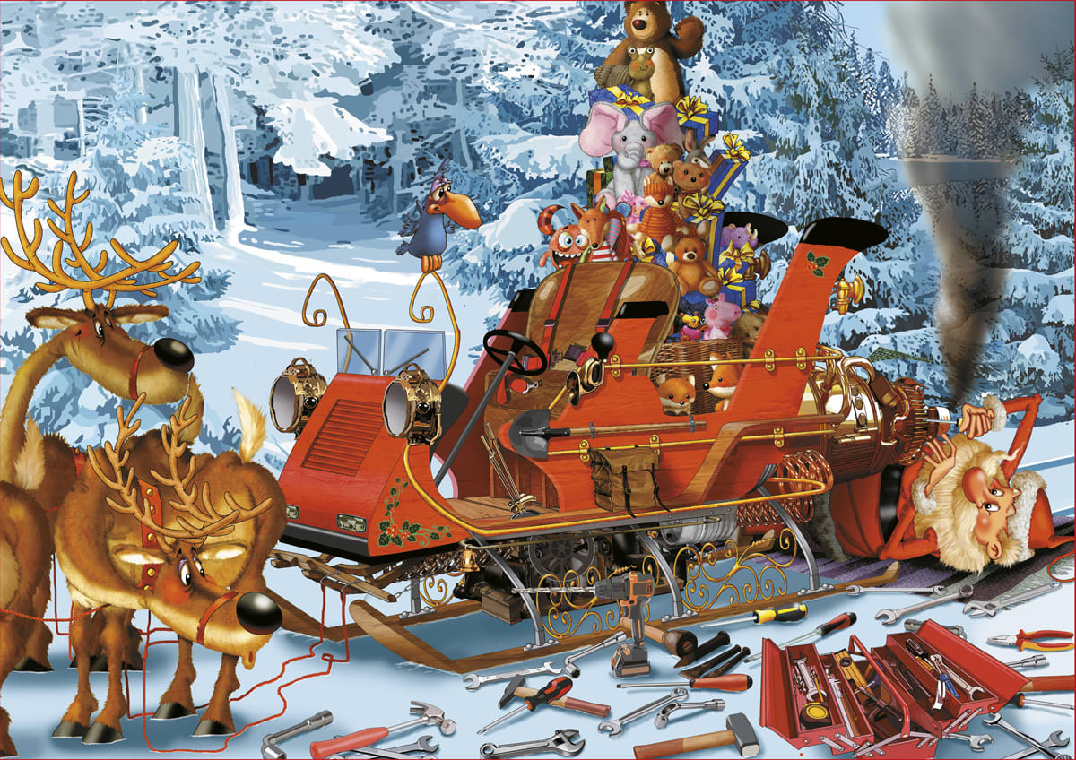 Sleigh Repair Humor