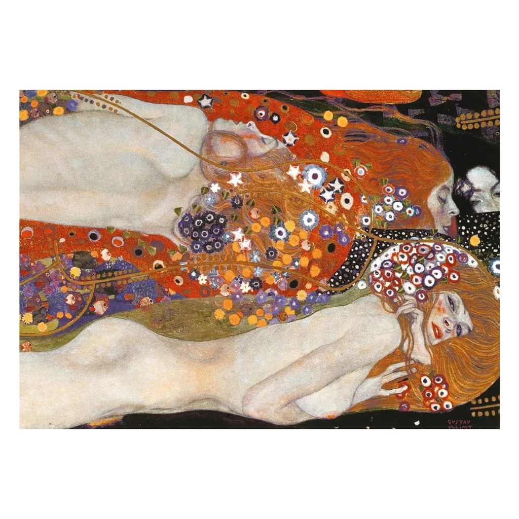 Klimt Water Serpents II