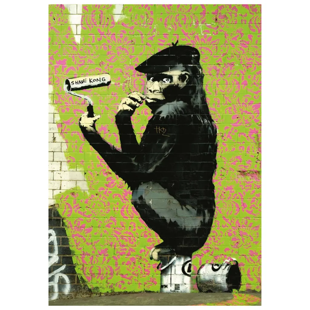 Banksy Roller Chimp