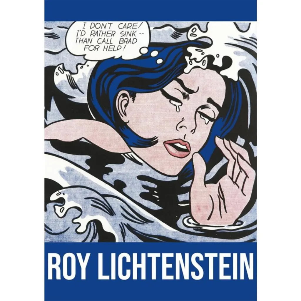 Lichtenstein Drowning Girl