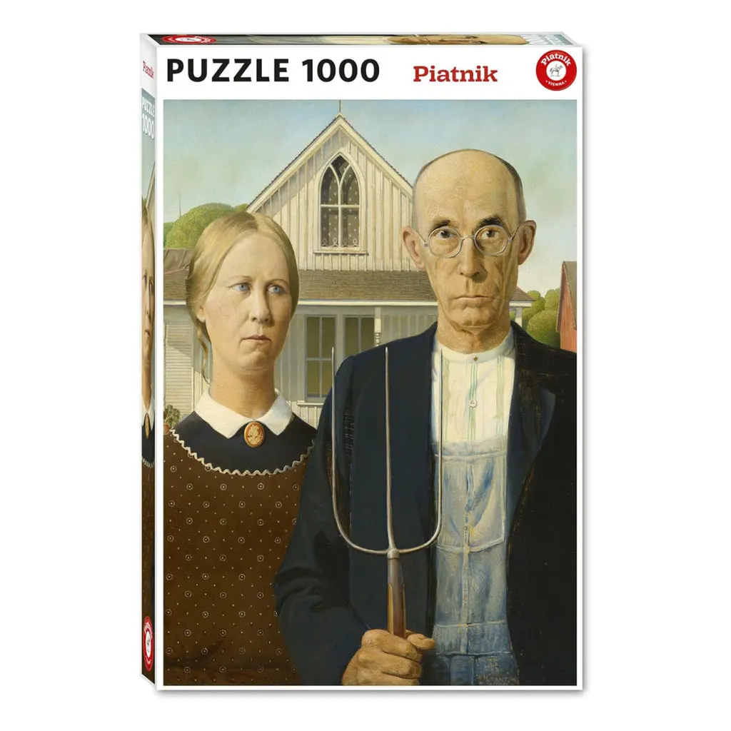 Grant Wood American Gothic Fine Art
