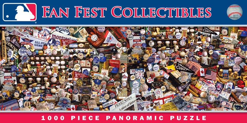 MLB Fan Collectibles Sports Jigsaw Puzzle