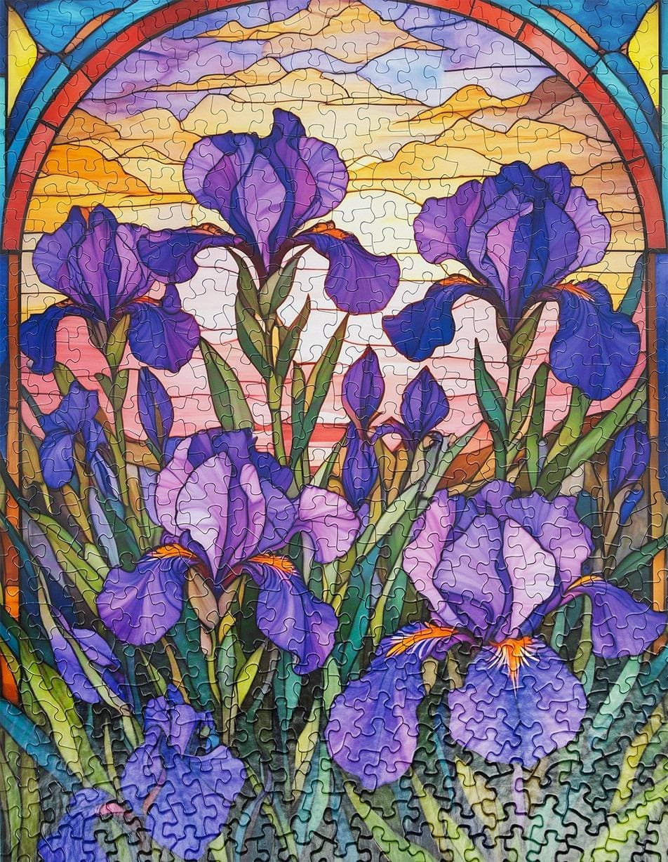Stained Glass Irise