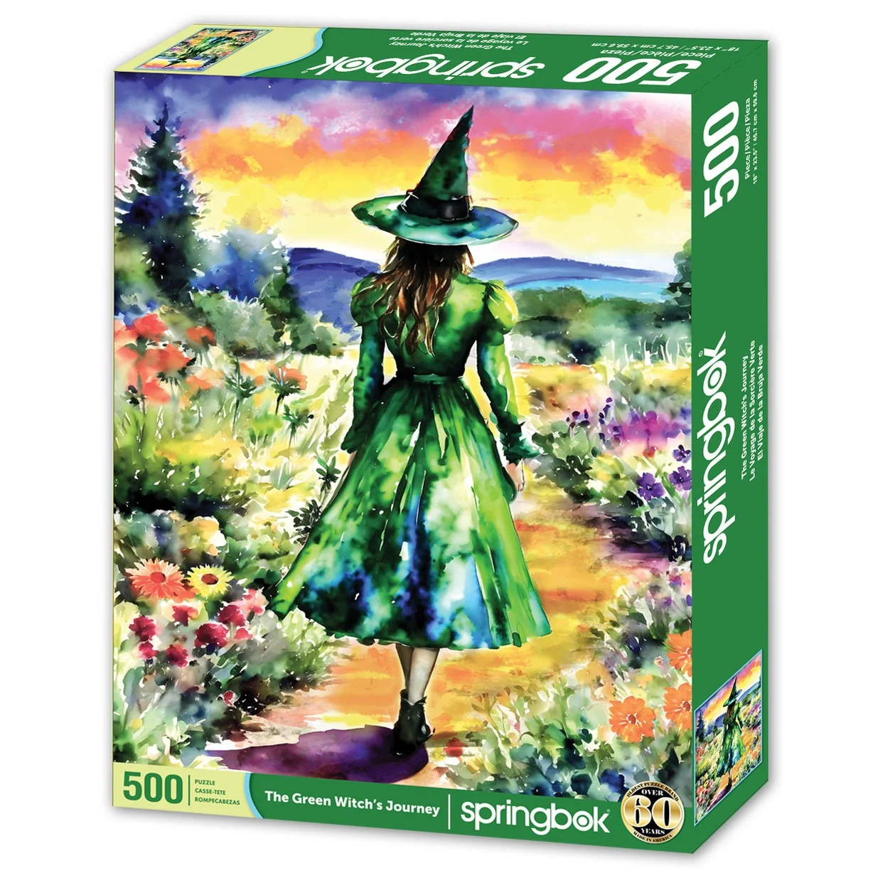 The Green Witch's Journey Fantasy