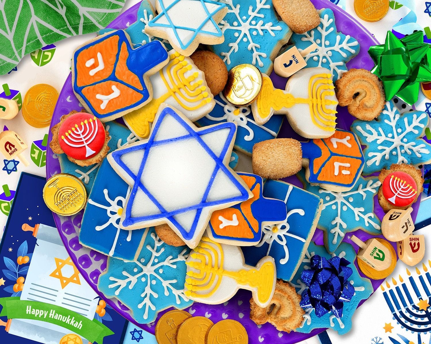 Hanukkah Cookies Dessert & Sweets