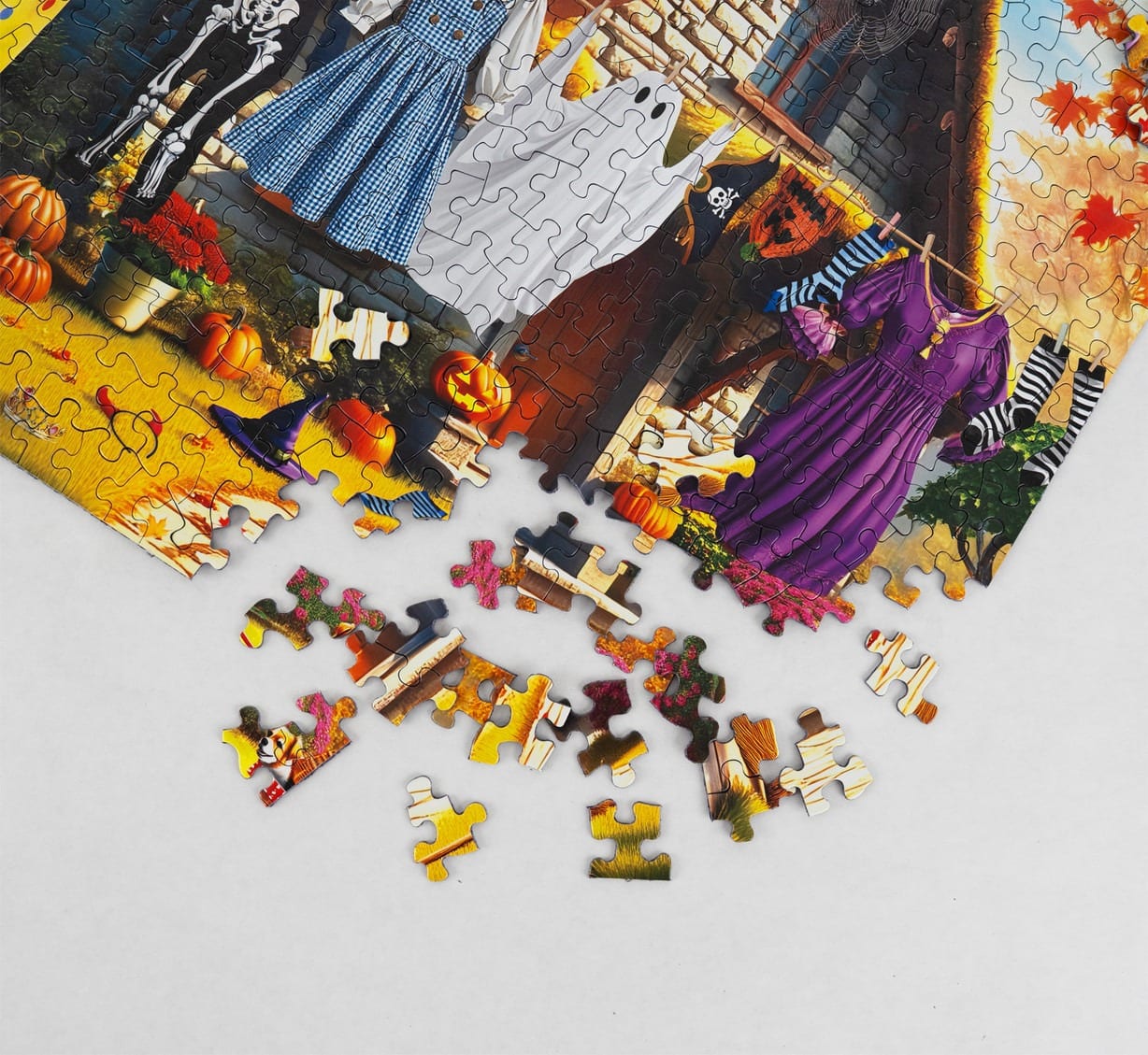 Halloween Laundry Day