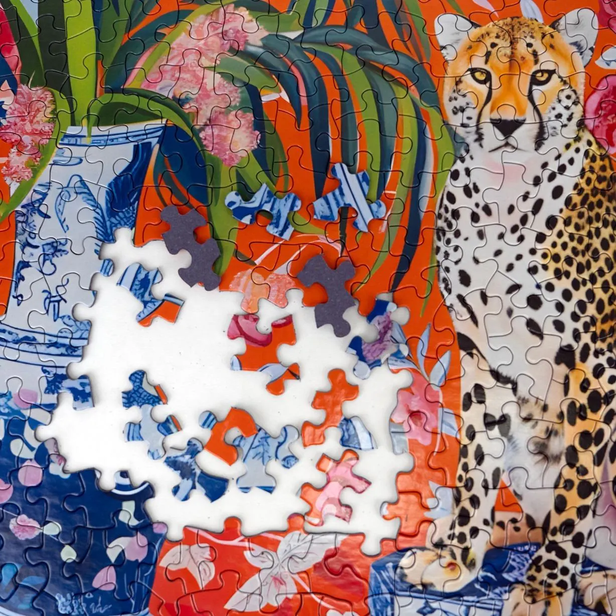 Cheetah and Ginger Jar