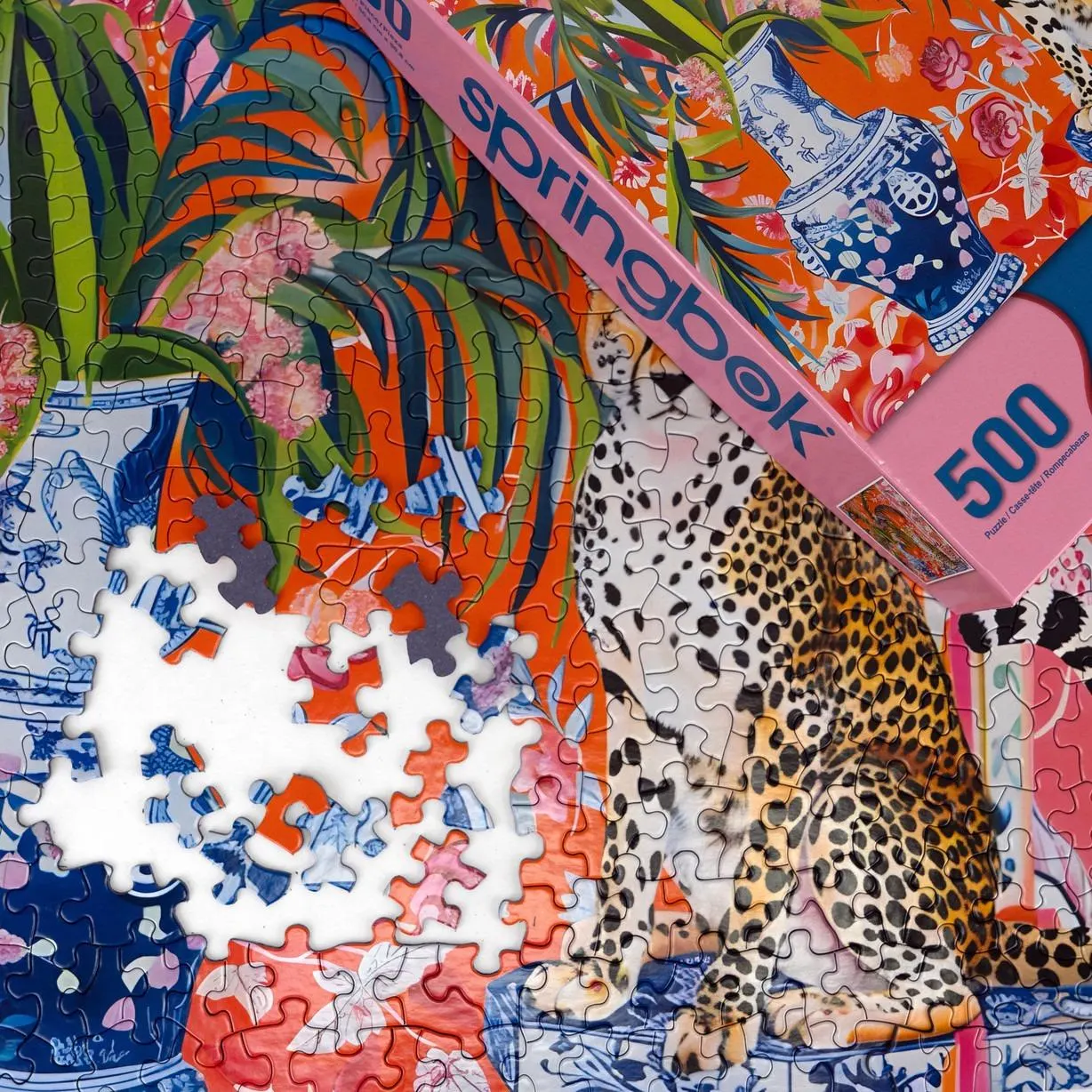 Cheetah and Ginger Jar