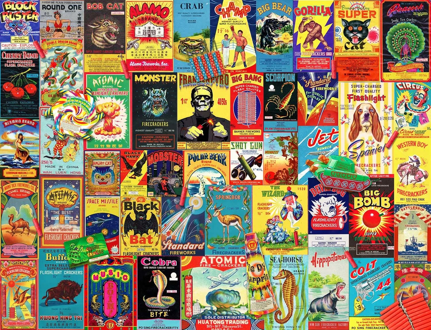 Bang, Boom, Pop! Collage