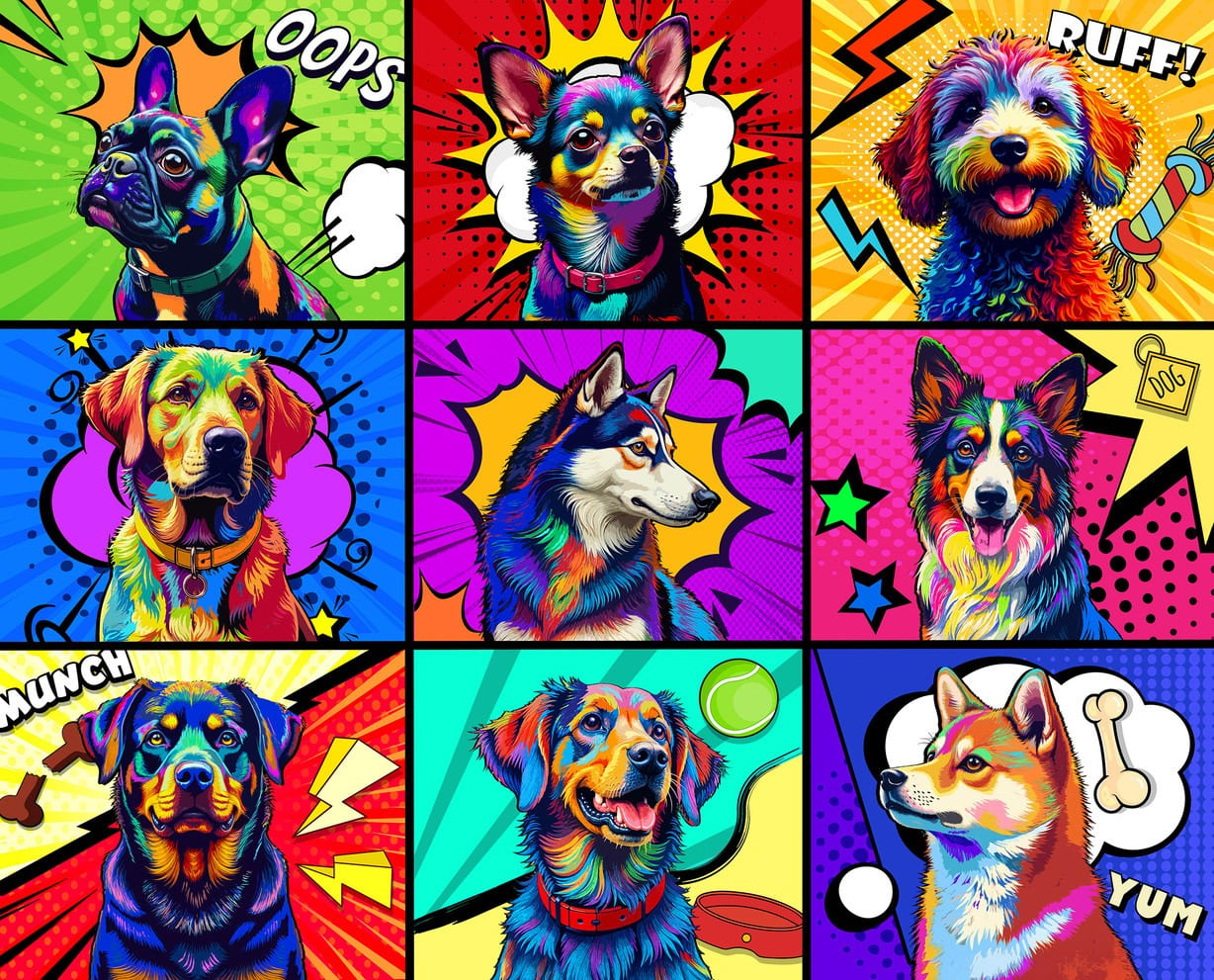 Pop Art Pups