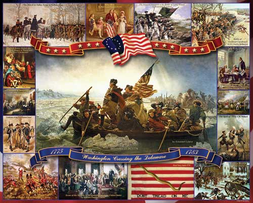 Washington Crossing Delaware Patriotic
