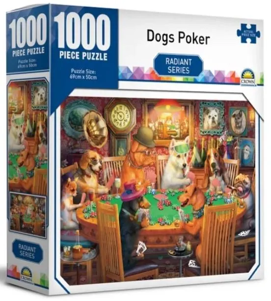 Radiant Series - Dogs Poker by Crown Dogs