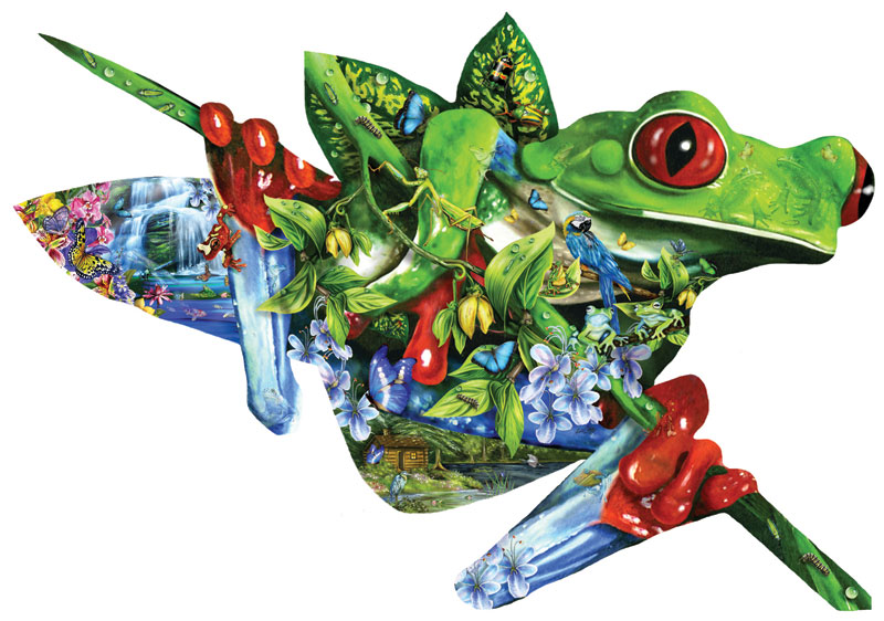 A Nest of Frogs Reptile & Amphibian