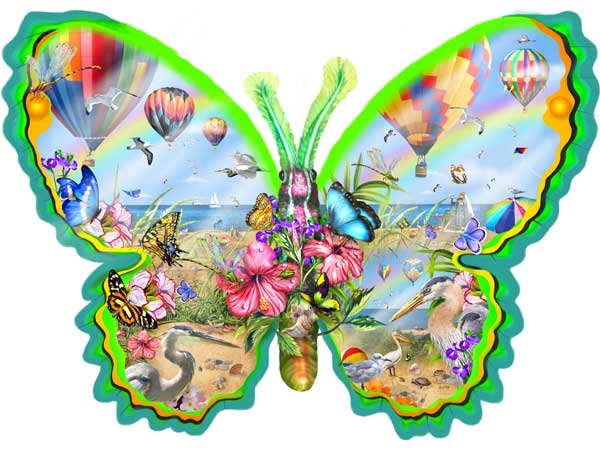 Flying High Butterflies and Insects