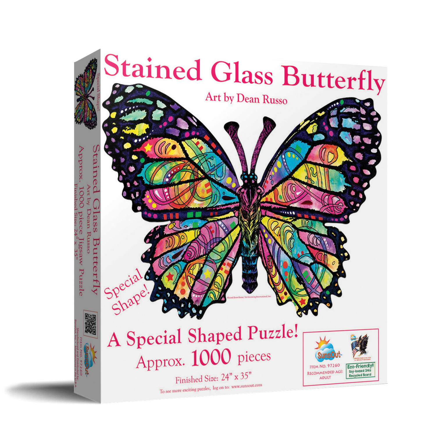 Stained Glass Butterfly