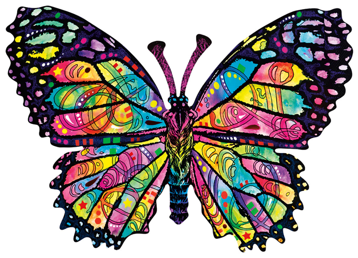 Stained Glass Butterfly Butterflies and Insects