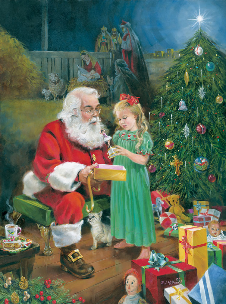 The Gift Christmas Jigsaw Puzzle