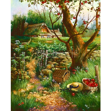 Under The Apple Tree Countryside