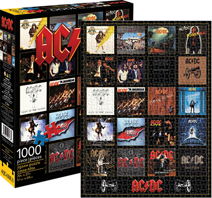 AC/DC - Discography Music Jigsaw Puzzle