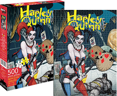 Harley Quinn Cover (DC Comics) Fantasy Jigsaw Puzzle