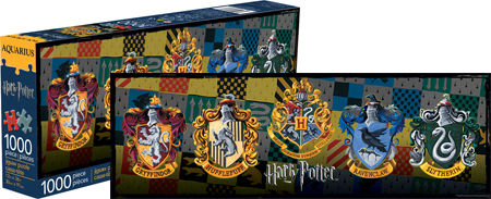 Harry Potter - Crests Slim Puzzle - Scratch and Dent Movies & TV