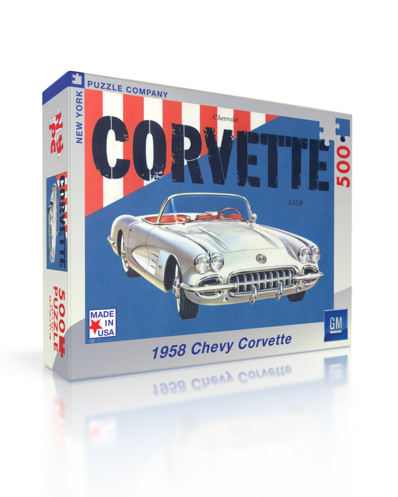 Corvette Convertible (General Motors) Car Jigsaw Puzzle